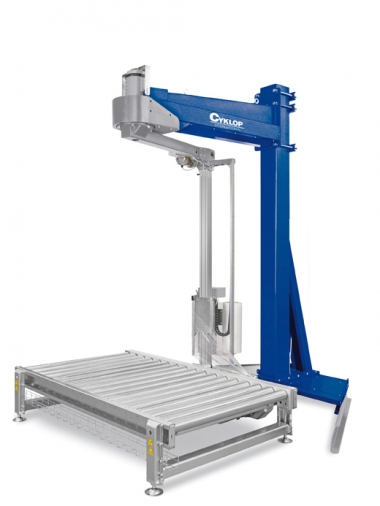 Fully automatic free arm stretch wrapper: CSA 915
