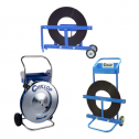 Steel strap reels